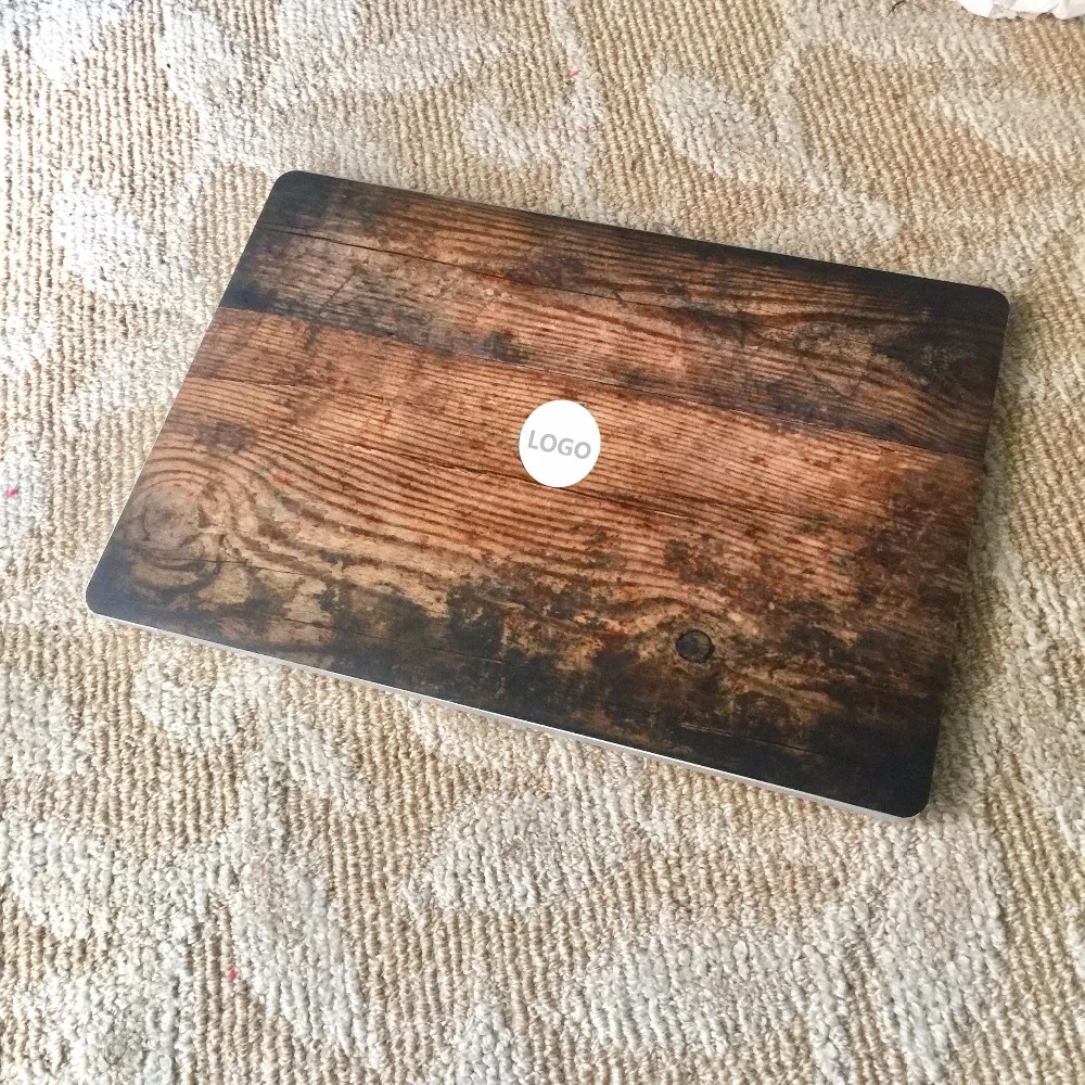 Наклейка для ноутбука из старого дерева, наклейка для MacBook Air Pro retina 1" 13" 1", виниловый чехол Mac, чехол для ноутбука с полным покрытием