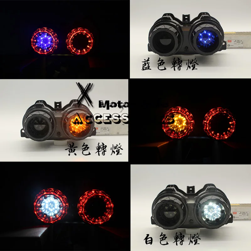 

Motorcycle Flashers LED tail lightInte grated Led Taillight Tail Lamp & Turn Signals Light For Zuma BWS 125 YW125