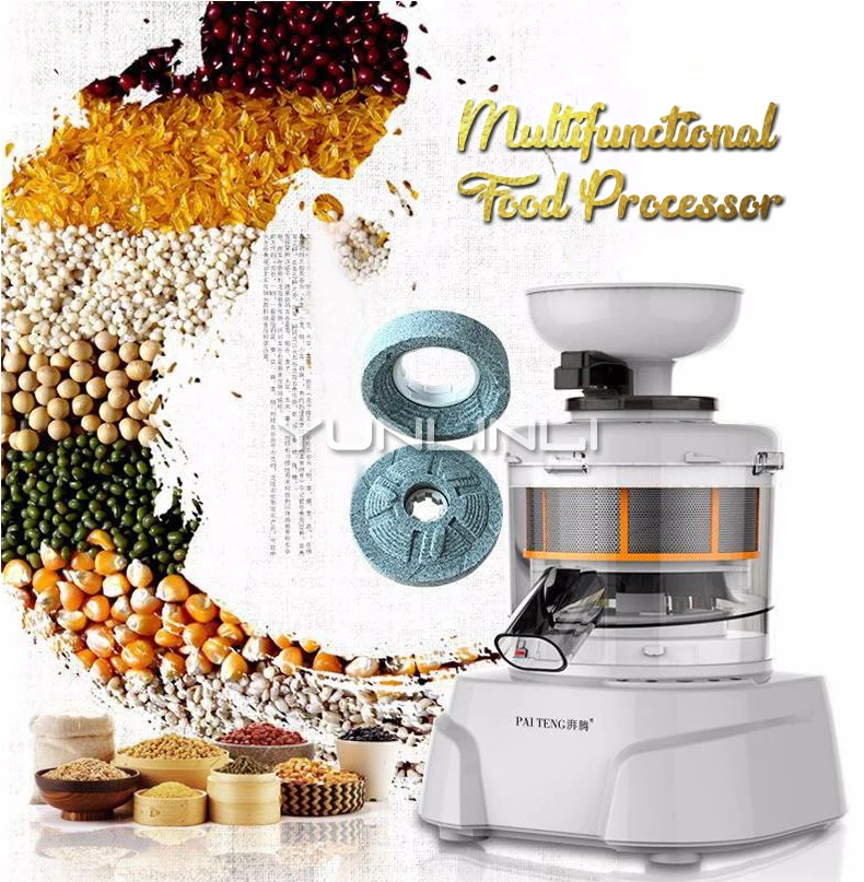 Household Soybean Milk Maker Multifunction Meat Grinder Health Corn Juice Extractor Squeezer Four Mill Vegetable Silcer