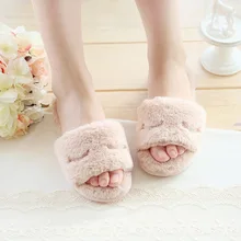 Winter Home Slippers Women’s House Shoes For Indoor Bedroom House Warm Cotton Shoes Adult Cute Animal Cartoon Flats Men 2016 New