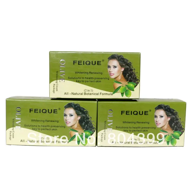 

Olive whitening renewing natural botanical formula anti freckle cream for face