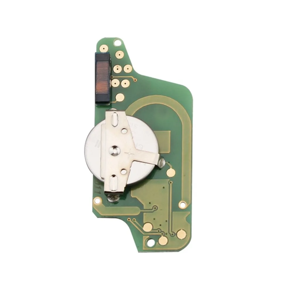 2 кнопки дистанционного управления автомобильный ключ дистанционного сигнализации флип автобрелок PSA для peugeot Citroen слот с PCF7941 транспондер чип