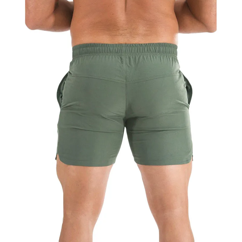 GYMOHYEAH Новый Для мужчин тренажерные залы шорты для фитнеса бодибилдинга Для мужчин s Лето Повседневное Прохладный Короткие мужские брюки