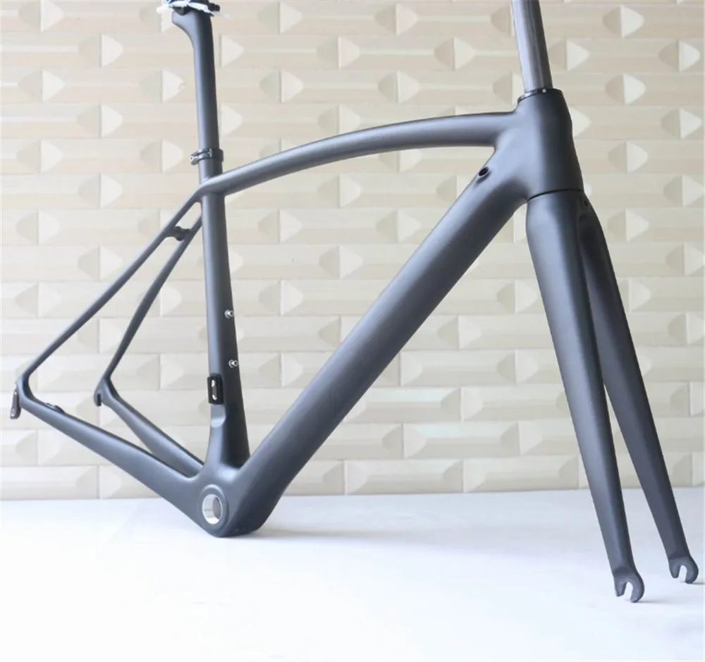 Discount New road bicycle frame normal brake carbon t1000  finish matte frame FM208 8