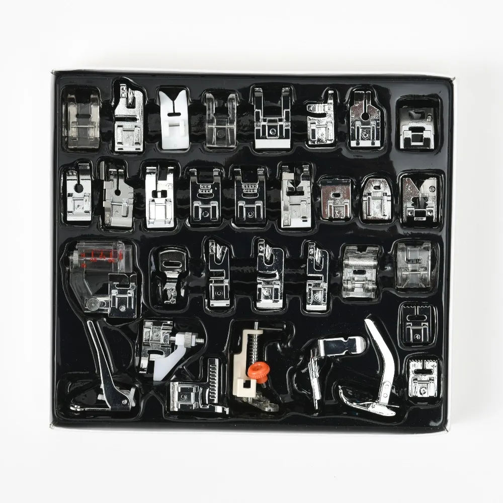 

11/32/48/52/62pcs Mini Sewing Machine Presser Foot Feet For Brother Singer Janome Presser Feet Braiding Blind Stitch Darning