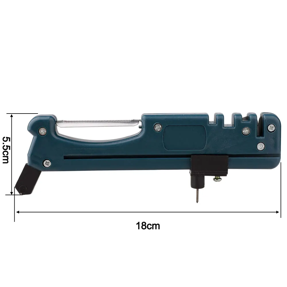 Складной стеклянный Профессиональный Плиткорез, стеклянный резак, шестиколесный металлический режущий набор, многофункциональный Плиткорез