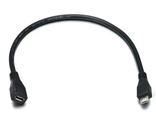 Micro USB Male To 5 Pin Женский удлинитель для синхронизации данных Кабель-переходник для зарядки