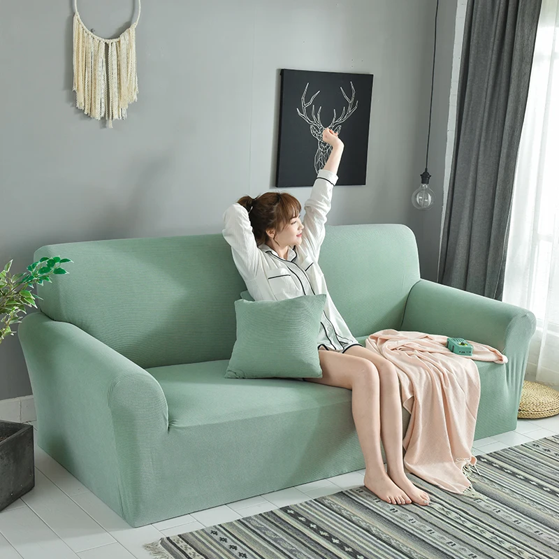 Высокое качество чехол для дивана 3D полосатый универсальный все включено скольжению эластичный чехол 1/2/3/4-seater Европейский диван крышка