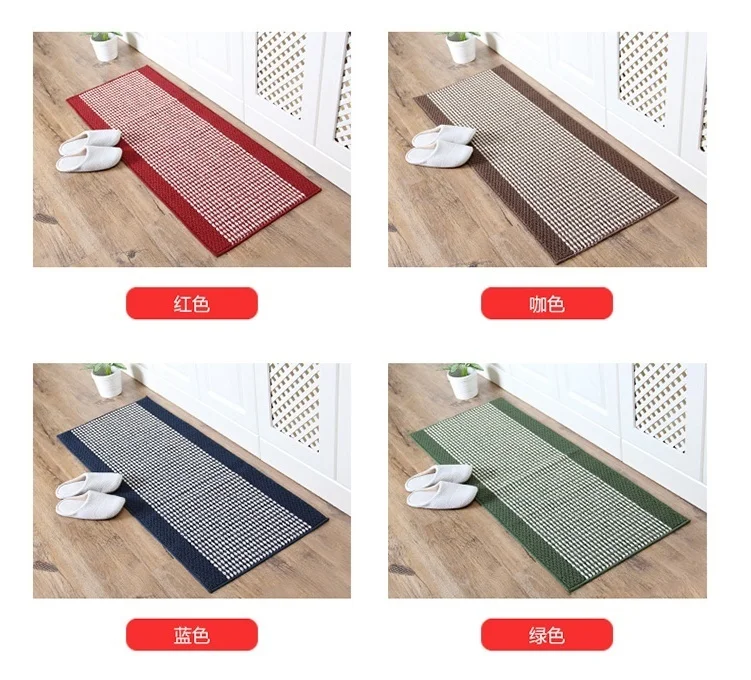 

Anti-slip Mats Water Absorbent Kitchen Area Pads Retangle Dirt Resistant Carpet rugs