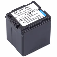Probty VW-VBG260 VW VBG260 VBG130 VBG260 Battery for PANASONIC HDC-HS700 TM700 HS300 TM300 HS250 SD20 HS20 HDC-SDT750 SDR-H40