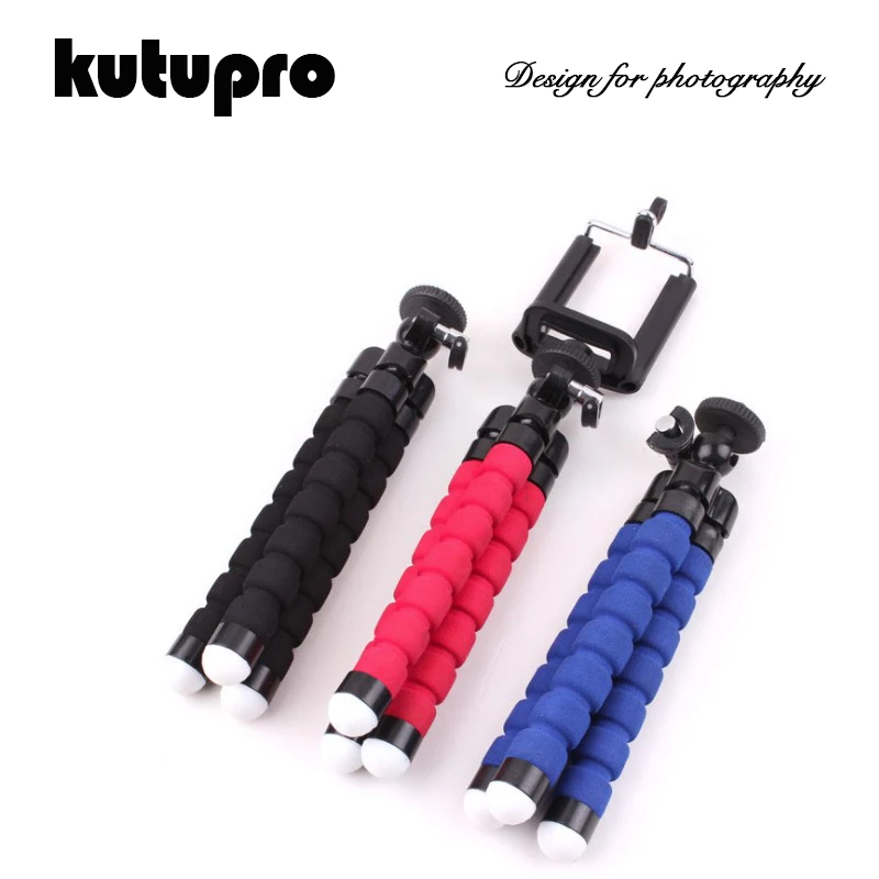 

Mini Flexible Sponge Octopus Tripod for iPhone Samsung Xiaomi Huawei Mobile Phone Smartphone Tripod for Gopro Camera Accessory