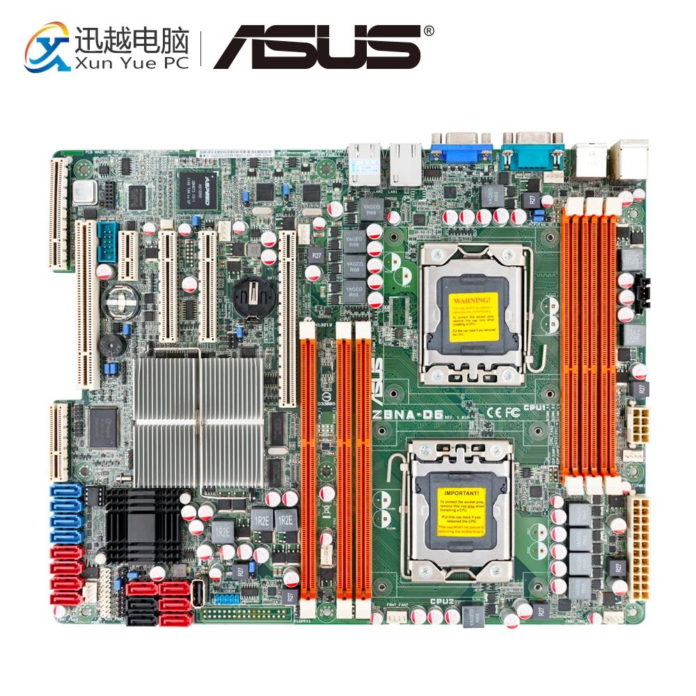 

Asus Z8NA-D6 Server/Desktop Motherboard 5500 Socket LGA 1366 i7 DDR3 32/48G SATA2 USB2.0 VGA Micro-ATX