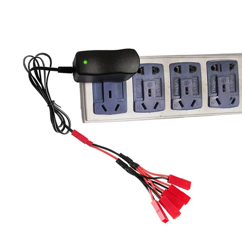 

JST Plug 1 to 5 Charger Splitter 3.7V Lipo Battery Charging Cable Wire Cord For Wltoys V959 V222 V212 Helicopter Drone Accessori