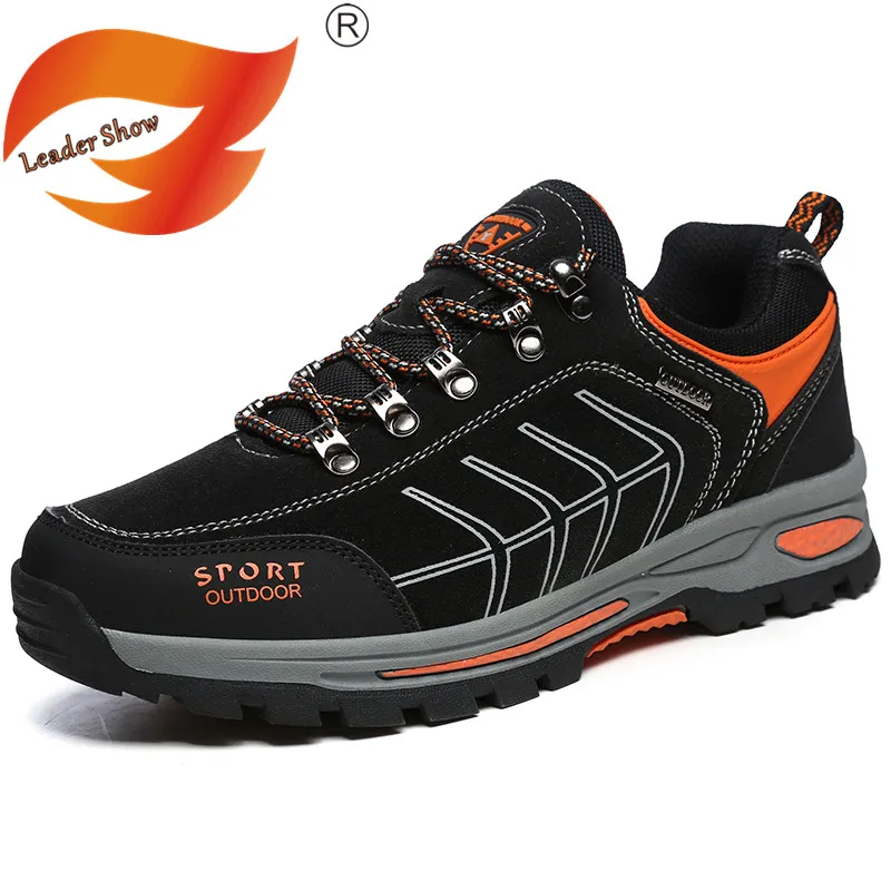 

Fires Men Hiking Shoes Men Sports Shoes Outdoor Trekking Hunting Tourism Mountain Climbing Shoes Sneakers Big Size 45 Zapatillas