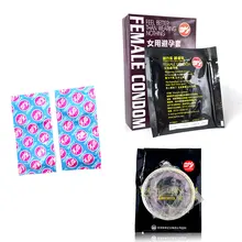 hot 6pcs Pleasure More Female Condom 1 Box Ultrathin Condoms Female Contraception Adult Sex Products