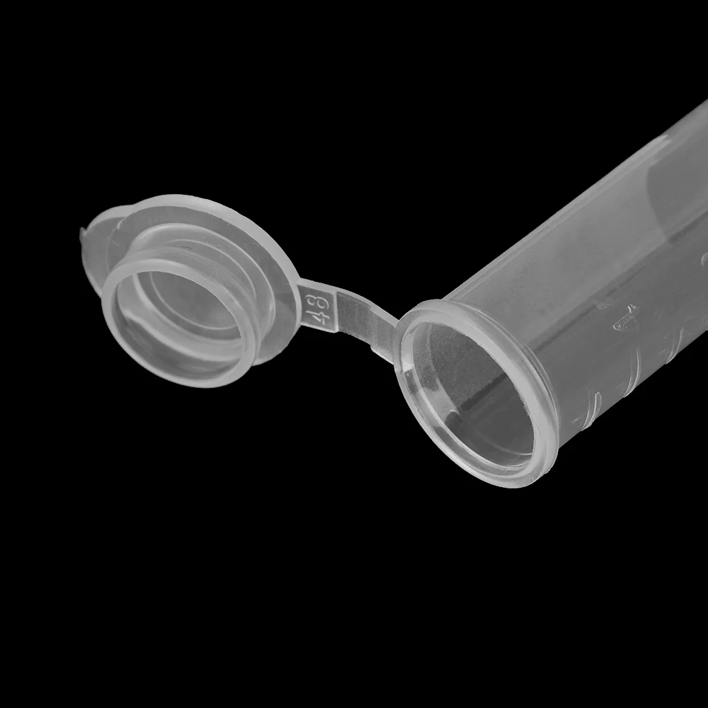 20 шт./лот 5 мл круглый флакон маленький флакон центрифуга пробирка образец пластиковой бутылки с крышкой шкала образец лаборатория мини-трубка для хранения