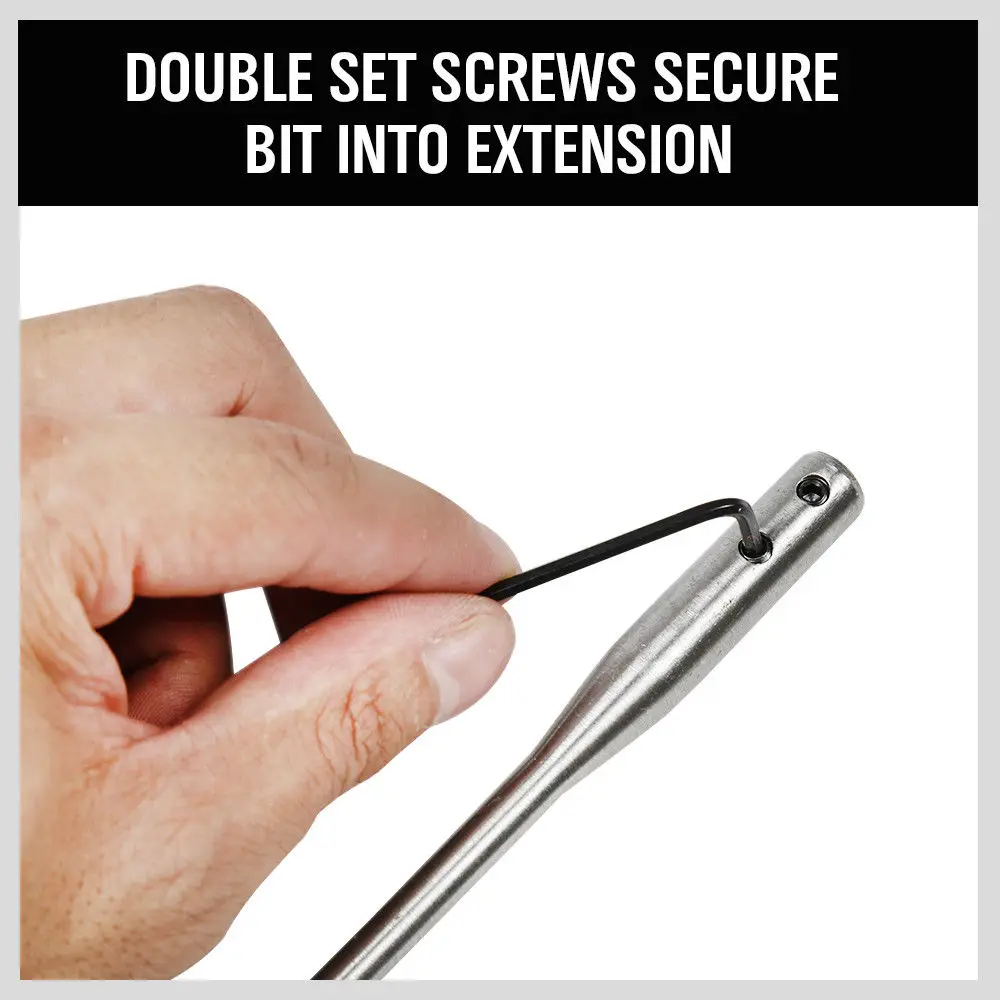 HORUSDY 2Pcs Drill Bit Extension Bar 1/4