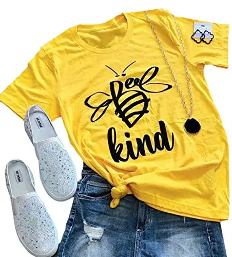 Yellow be kind shirt Clearance