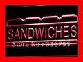 I413 бутерброды Кафе Магазин Бар Паб Новый светодиодный неоновый свет вывеска вкл/выкл Swtich 20 + цвета 5 размеров - фото
