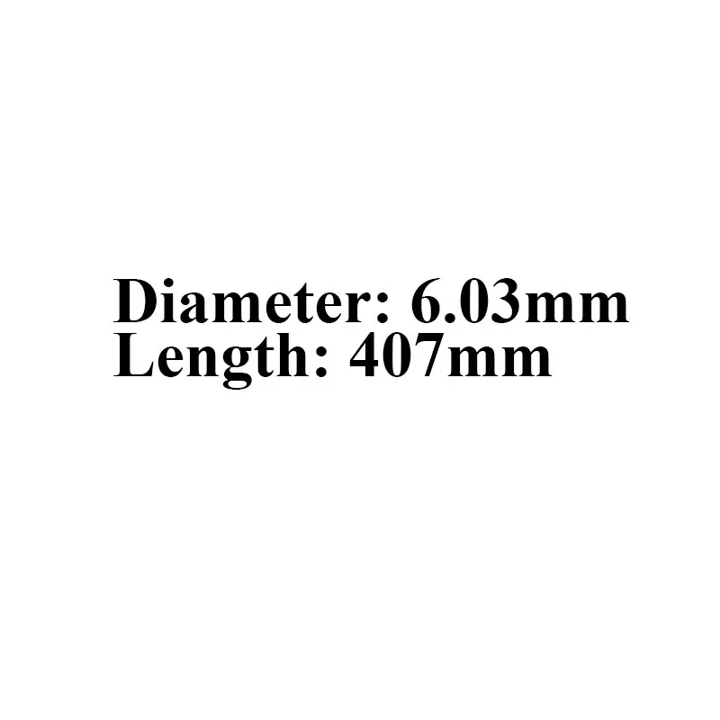 Нержавеющая сталь Внутренний диаметр 6,01/6,03 мм Длина 230 мм до 550 мм внутренняя бочка Paintabll страйкбольная винтовка AEG аксессуары для охоты - Цвет: 603407