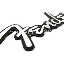 Усилитель, декоративная FD гитарная наклейка, алюминиевый автомобильный динамик, логотип, наклейка, автомобильная наклейка