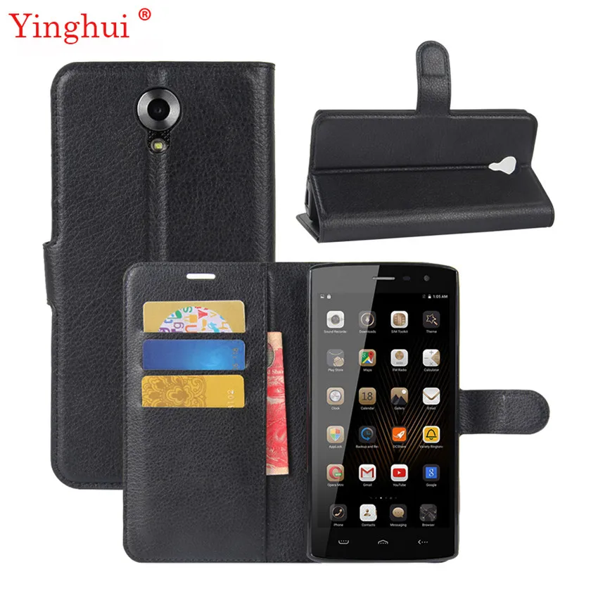 

For HOMTOM HT7 Case Hight Quality Flip Leather Phone Case For HOMTOM HT7 Book Style Stand Cover For HOMTOM HT7