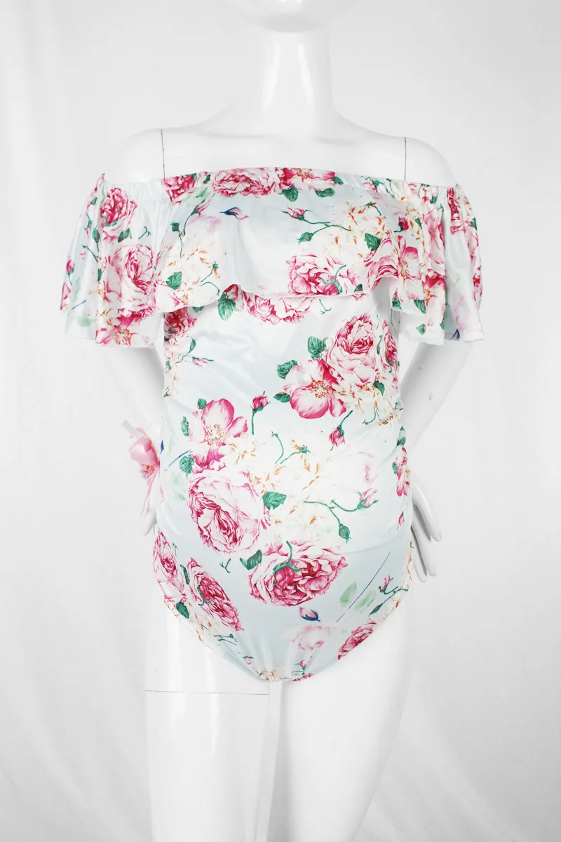 Для кормления для беременных Костюмы Подставки для фотографий женские макси Комбинезоны цветочный Короткая Одежда для беременных Для