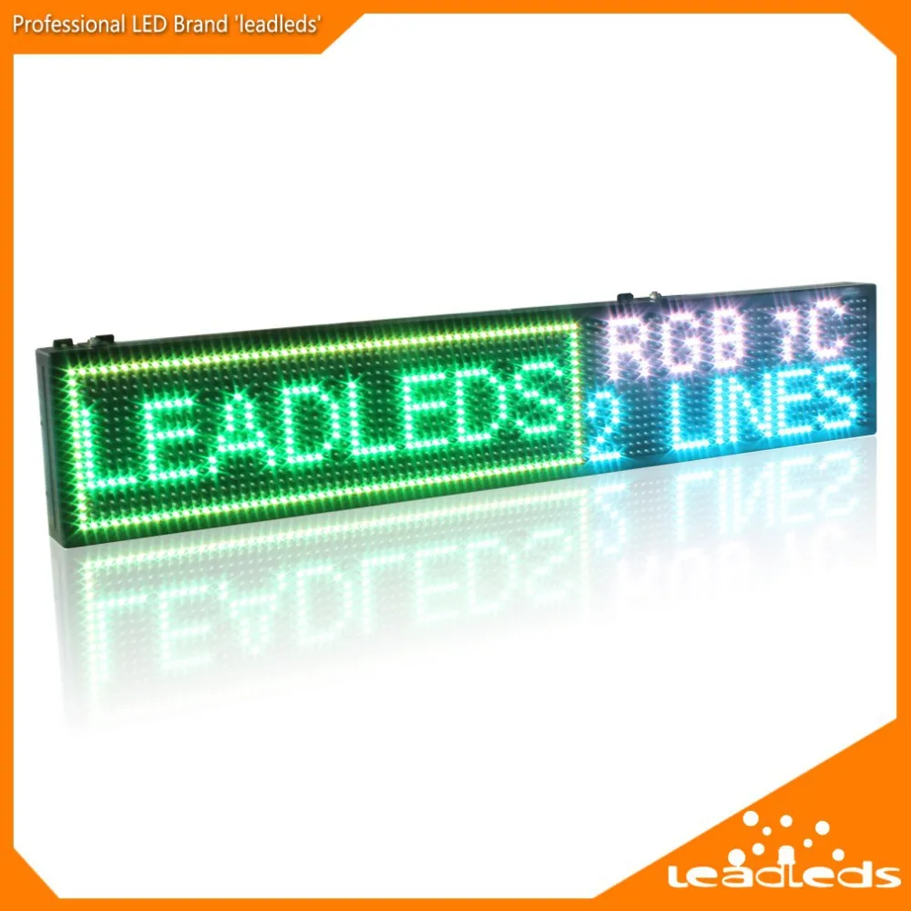 scrolling display board