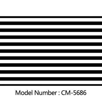 

Black and White Stripes Photo Backdrop Birthday Party Tablecloth Floral Decorations Photography Background for Photo Studio