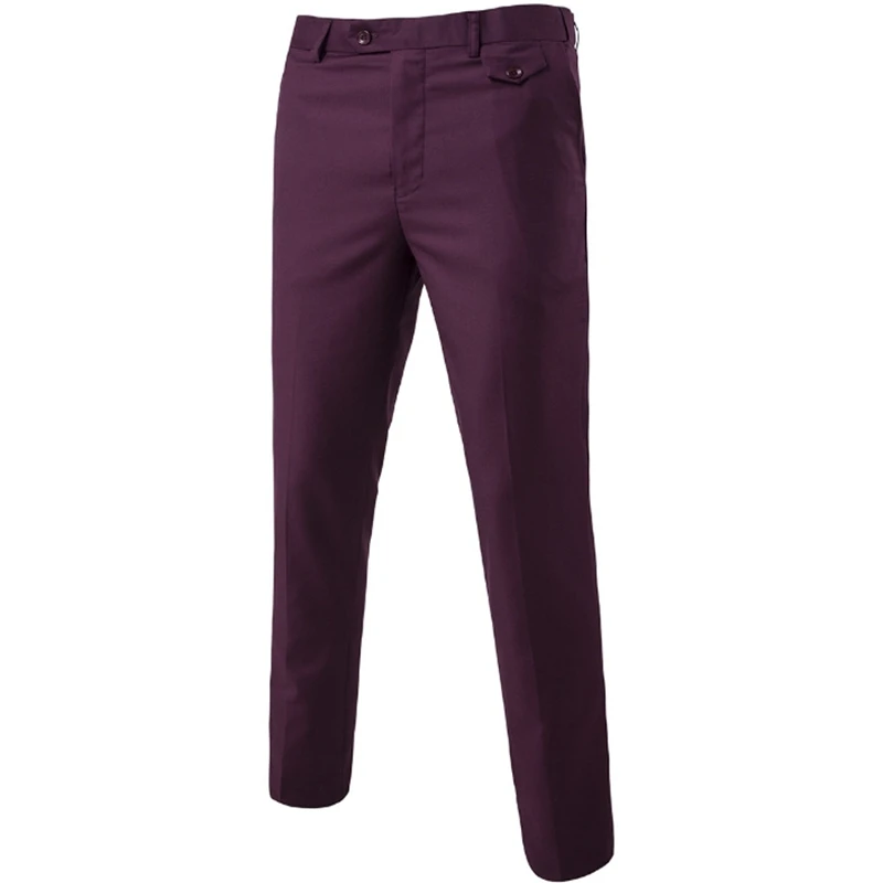 Качественные Костюмные брюки, мужские облегающие брюки большого размера на весну и осень, свободные брюки для отдыха в деловом стиле