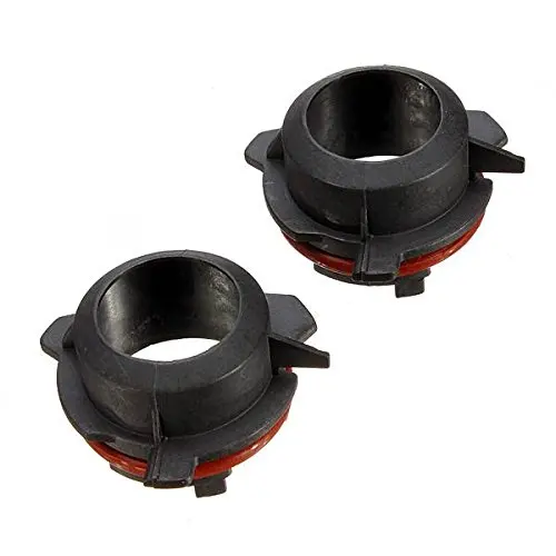 

1 Pair H7 HID Xenon Bulb Mount Brackets Adapter For 97-03 BMW E39 5 Series 525i 530i 540i, Black