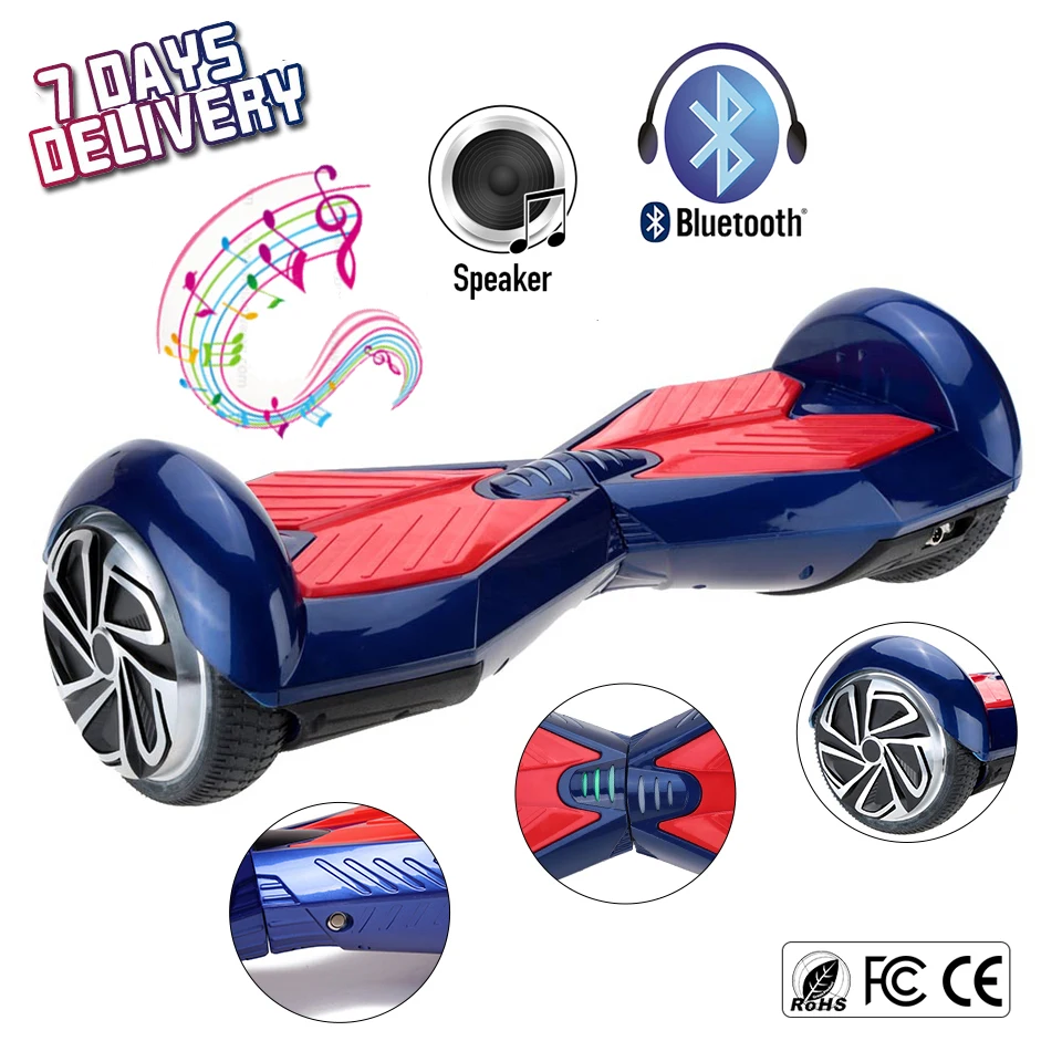 Fast Smart Balance Wheel Bluetooth Hover Boards Skateboard Scooter Electric Unicycle Patinete Electrico Adulto 6.5" _ AliExpress Mobile