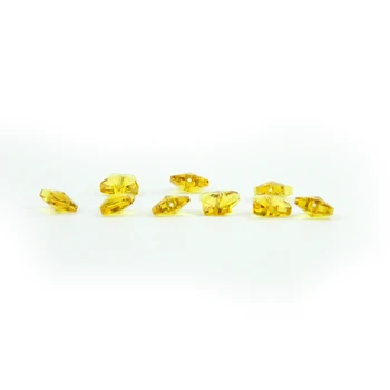 

Diy Parts 500pcs 14mm Yellow Chandelier Crystal Bead Door/ Window Crystal Butterf Beads In 1 Hole Home Decoration Accessories