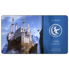 Game of Thrones castle of house Arry art Playmat MTG Playmat A Song of ice and fire for Magical, the Gathering Play mat