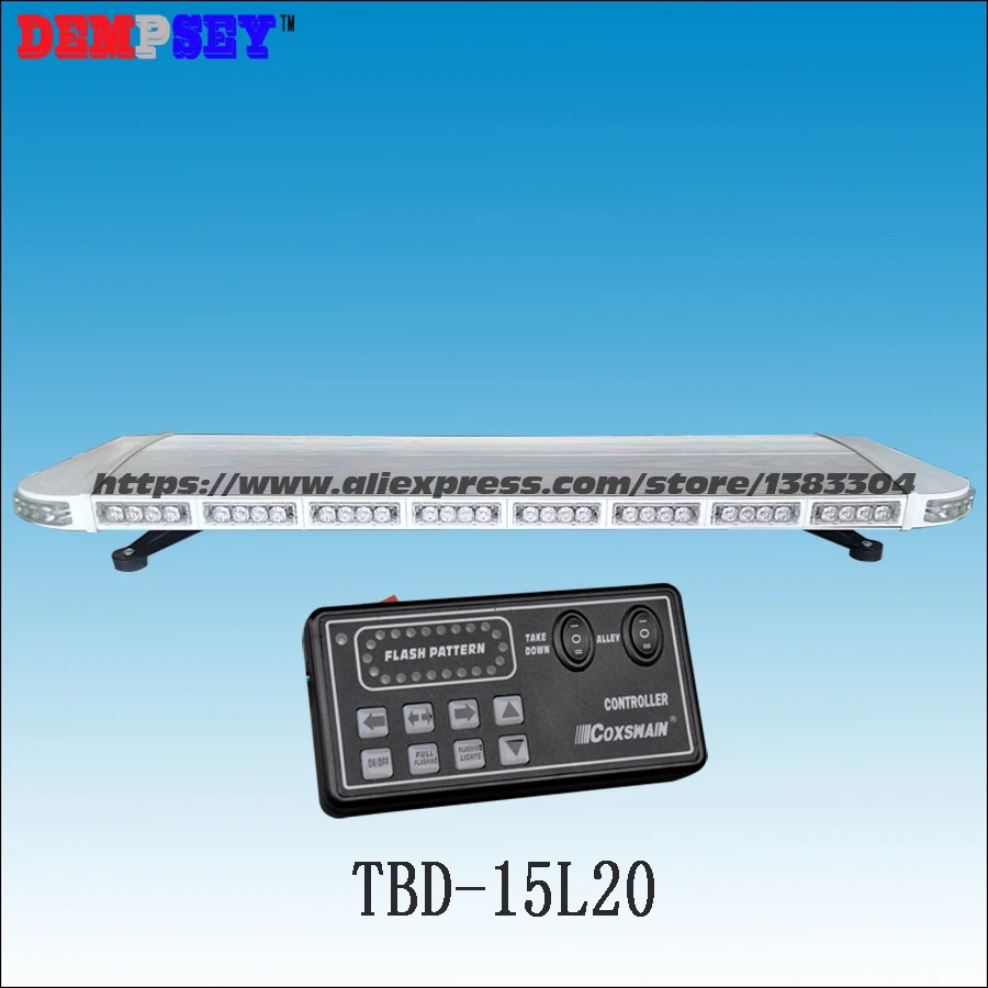 TBD-15L20 Высокое качество DC12V 88 Вт Светодиодный светильник бар/высокая мощность предупреждающий светильник бар/мигающий предупреждающий светильник s/18 вспышки