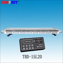 TBD-15L20 Высокое качество DC12V 88 Вт Светодиодный светильник бар/высокая мощность предупреждающий светильник бар/мигающий предупреждающий светильник s/18 вспышки