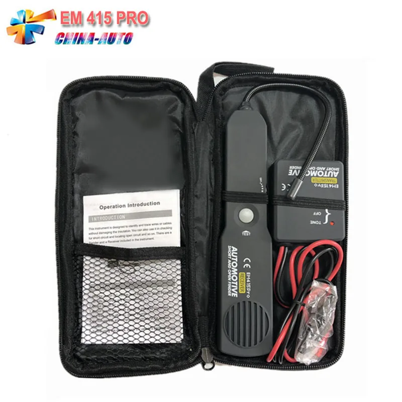 

2019 Newest EM415 PRO Universal Automotive Cable Wire Open Circuit Finder Tester Tracker Short Open Circuit Finder