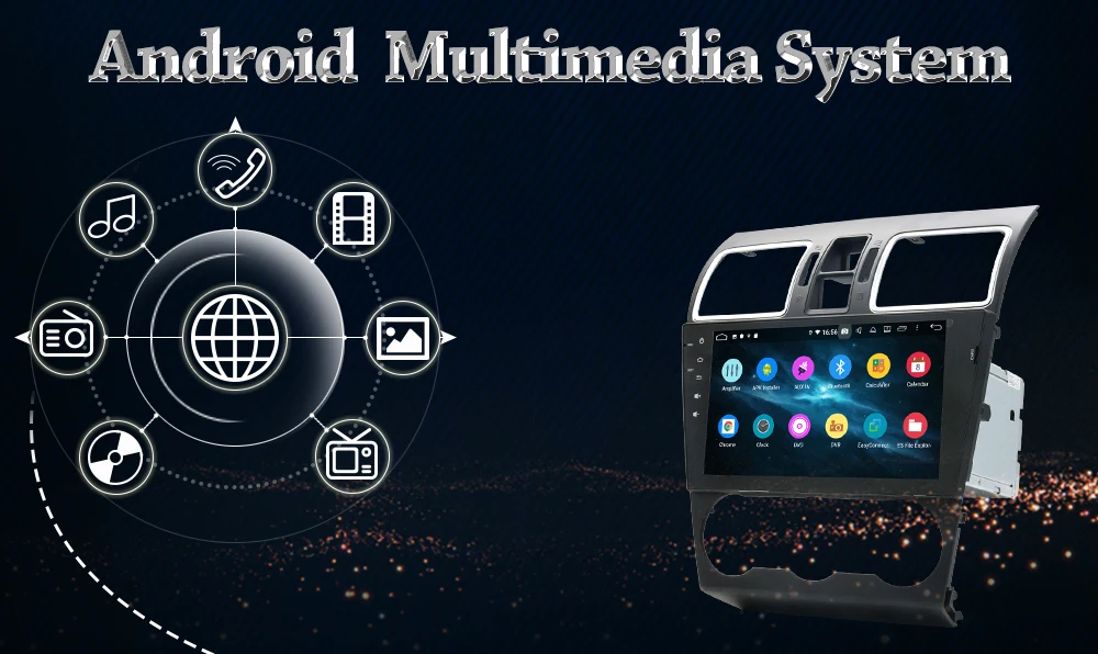 Owtosin автомобильный Радио Мультимедиа Видео плеер навигация gps Android 9,0 для Subaru Forester/Subaru XV WRX автомобиль