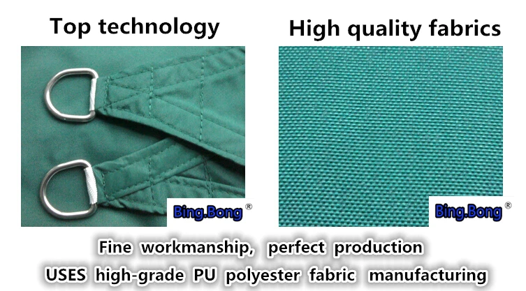 Открытый солнцезащитный тент паруса водонепроницаемая ткань ПУ полиэстер ткань квадратный тент навес качество 3,6*3,6 м* 3,6 беседка toldo чистая свободное небо