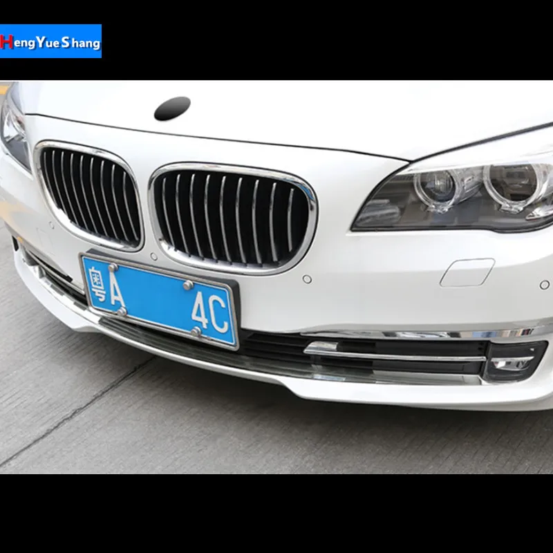 

Car styling For BMW F01 car Refit accessory Front grille decoration strip 3D Stickers for 730li 740li 750li 760li