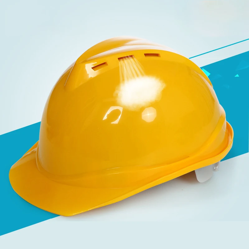 Синий, белый, желтый, красный, v-тип, жесткий шлем безопасности, шлем, строительный инженер, защитный ABS рабочий шлем, место работы, воздухопроницаемая Кепка
