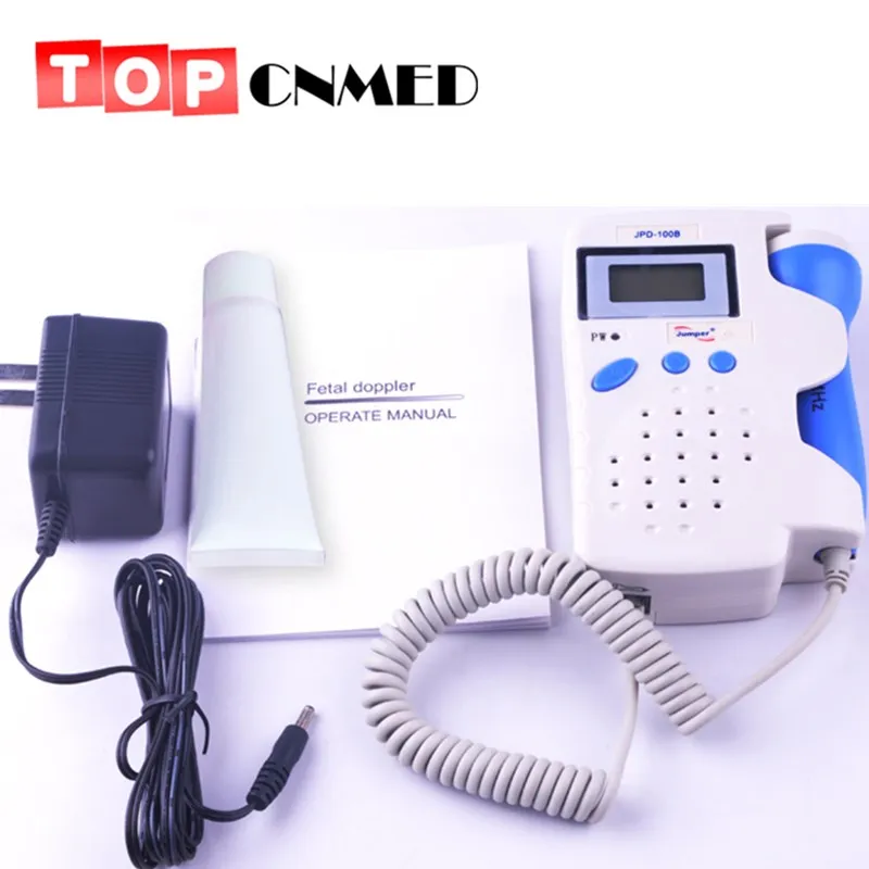 

Digital Portable Ultrasonic Fetal Doppler baby Heartbeat Detector For Pregnant Home FHR Portable Ultrasonic Diagnostic Baby