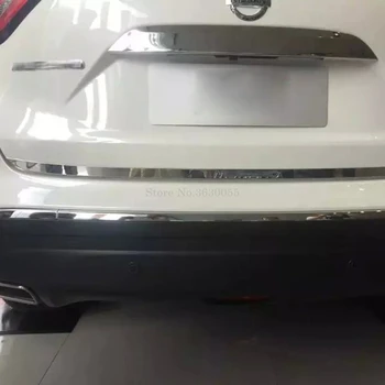 

For nissan MURANO 2015-2019 Chrome Rear Trunk Lid Cover Trim Tail Gate Protector Frame Accessory