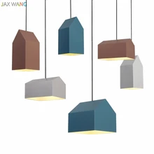 Скандинавская подвеска с геометрией светильники минималистичный художественный подвесной светильник креативный минималистичный модный ресторан спальня подвесная осветительная арматура