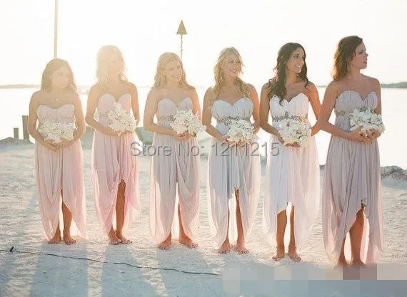 summer beach bridesmaid dresses