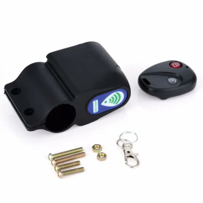 

Anti Theft Protect Bike Alarm Vibration Bicycle Cycling Vehicle Security Remote Control Large Volume Professional Lock Safety
