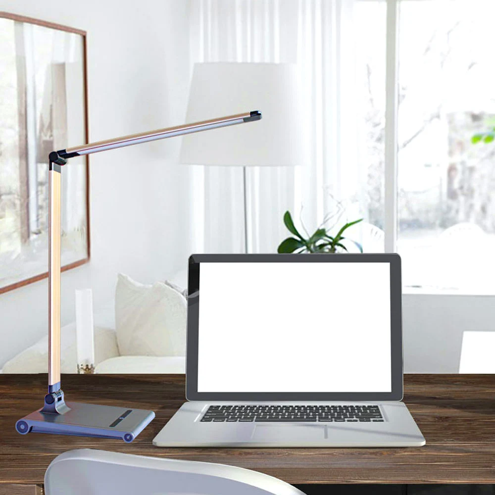 Desk Lamps Reading Light USB Book Gooseneck Dimmer Rechargeable Table Lamps for Study LED Night Lights Desktop Lighting (7)