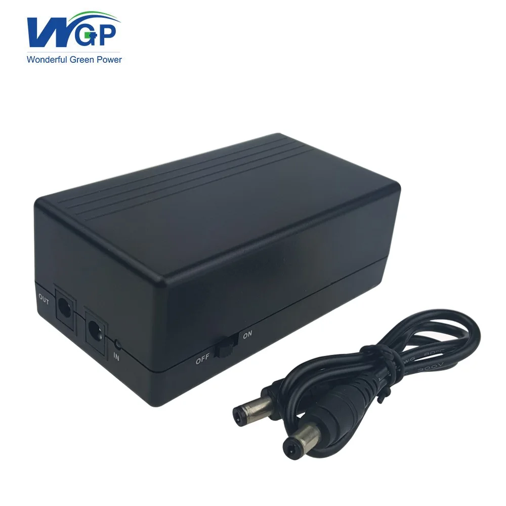Высокая емкость 12V 2A мини ups 7800mAh dc источник бесперебойного питания для камеры