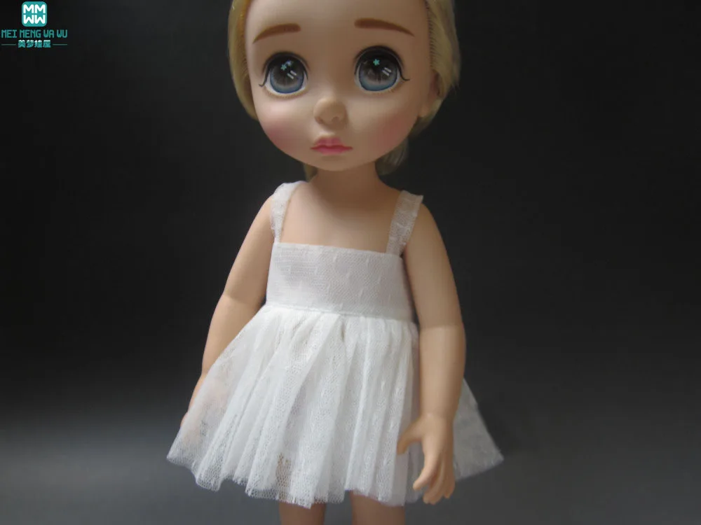 Белое платье кукольная одежда 40 см салонная Кукла Эльза обувь куклы \ Одежда Аксессуары кукольные принадлежности