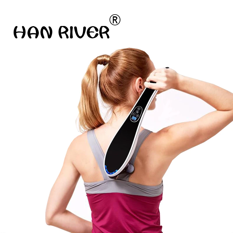 Massage stick electric neck massager, multi-function body massager neck leg tapping massage whole body back rubs Massage stick electric neck massager, multi-function body massager neck leg tapping massage whole body back rubs
